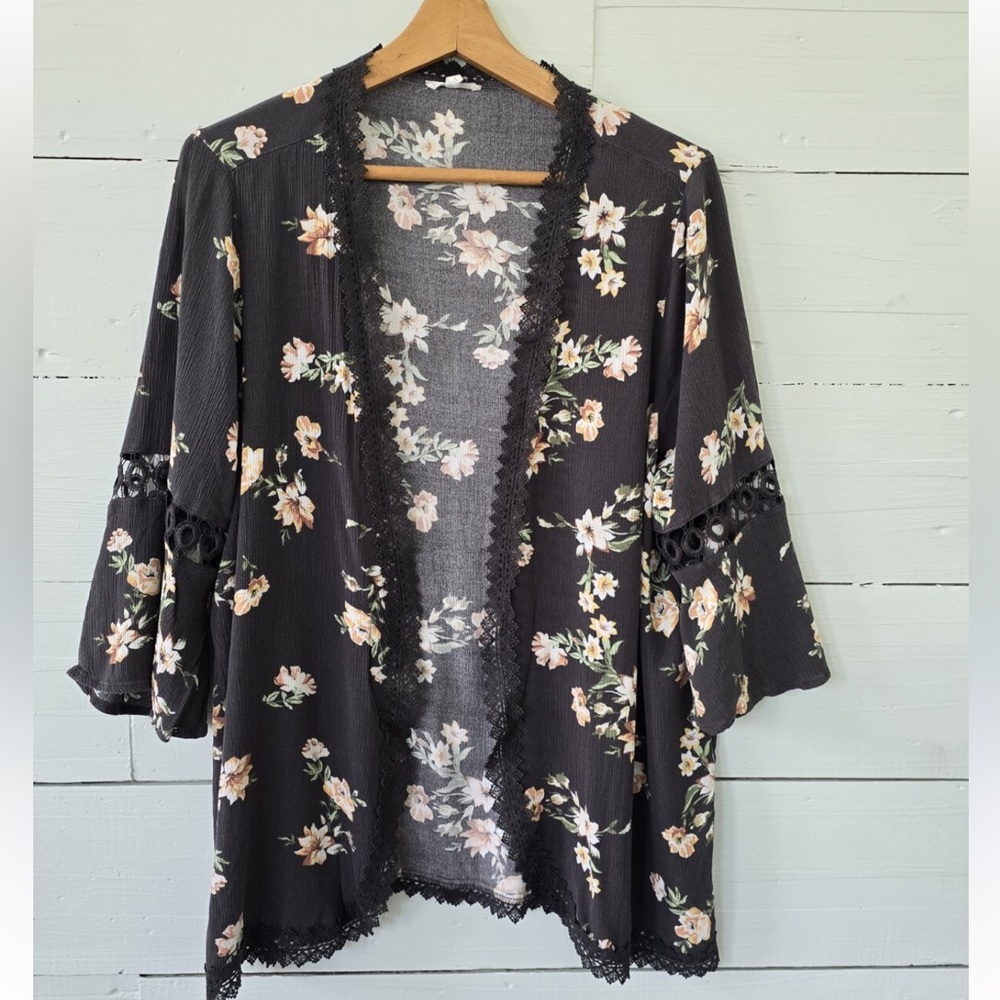 Floral Kimono Cardigan